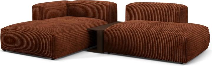 Image du produit Micadoni Canapé D'Angle Gauche Modulaire, "Martina", 2 Places, 285x176x75 Fabriqué en Europe (Canapé modulaire, Canapé d'angle)