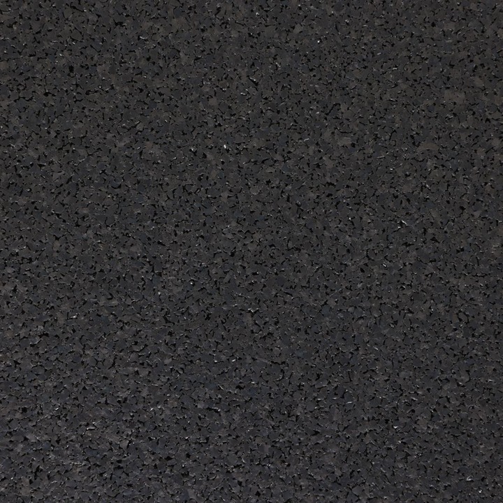 Actual product image Stockz Rubber floor "Standard Tiles Black" 100x100cm (2 cm)