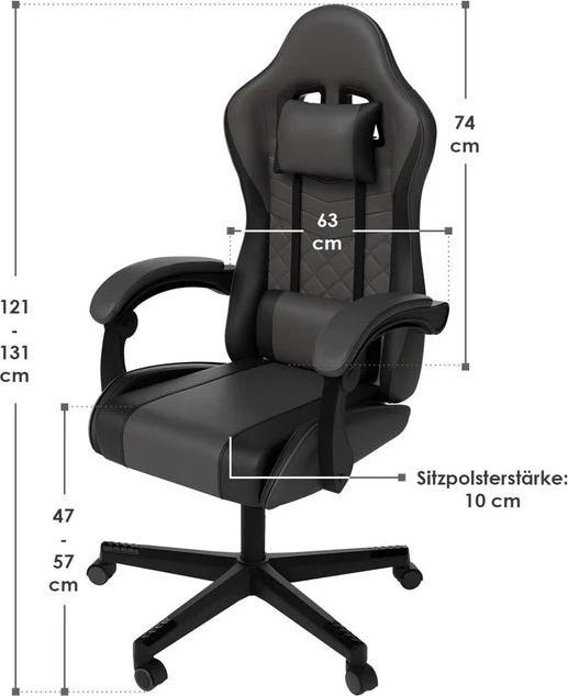 Produktbild Juskys Bürostuhl HyperSeat