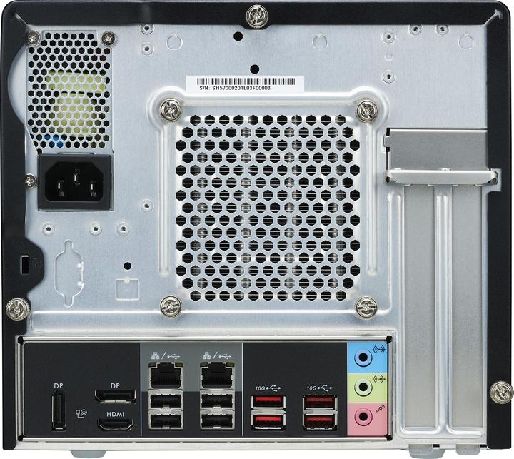 Productafbeelding Shuttle Socket LGA1200, Intel H570, 4 x SATA, 4 x DDR4-3200, 2 x Gigabit LAN (Intel Core i3, Intel Core Skylake-S)