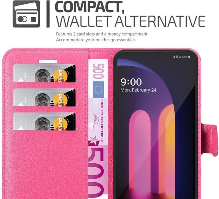 Image du produit Cadorabo Book avec fonction stand Cover (LG V60 ThinQ 5G)