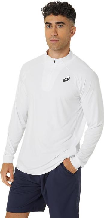 Immagine prodotto ASICS Performance Asics Court Ls 1/2 Zip Top White Man (L)
