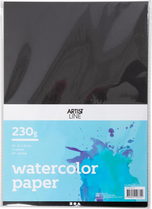 Produktbild Creativ Company Aquarellblock A4, 10 Blatt (A4)