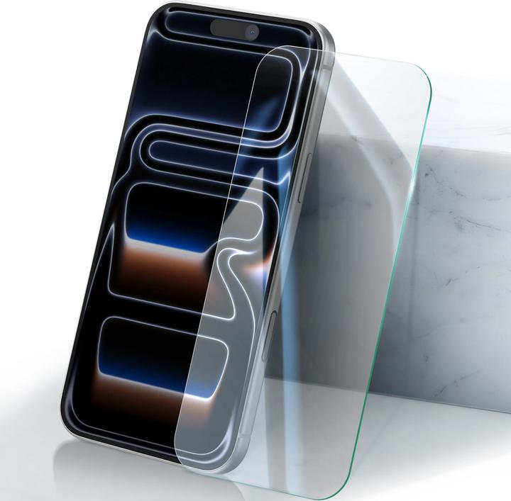 Produktbild Mayaxess 9H Glasfolie iPhone 17 Pro ölabweisend & klar (1 Stk., Apple iPhone 17 Pro)