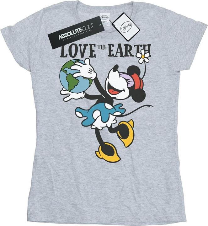 Immagine prodotto Disney Mickey Mouse Love The Earth Maglietta Donna (S)