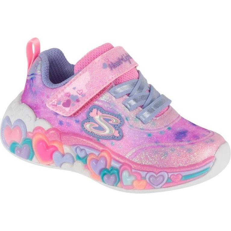 Skechers, Bambine, Sneaker, Ewiges Herz leuchtet rosa, Rosa, (22)