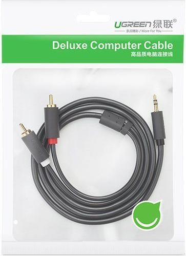 Produktbild Ugreen 3.5mm Buchse – 2x RCA (0.25 m, 3.5mm Klinke (AUX))