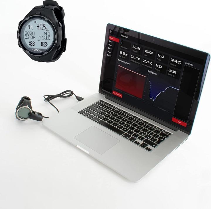 Actual product image Seac Action Dive Computer