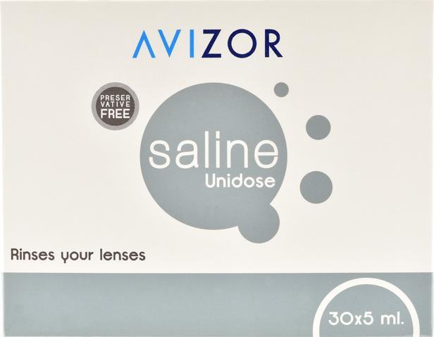 Image du produit Avizor Saline Unidose (Solution saline Produit pour lentilles, 150 ml)