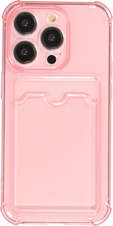 Image du produit PhoneLook Coque Gel silicone bumper super flexible avec porte-carte transparent (Apple iPhone 14 Pro Max)
