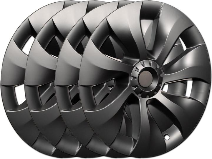 Produktbild Made4EV Turbo Radkappen im Turbinen Design für das Tesla Model Y (19")