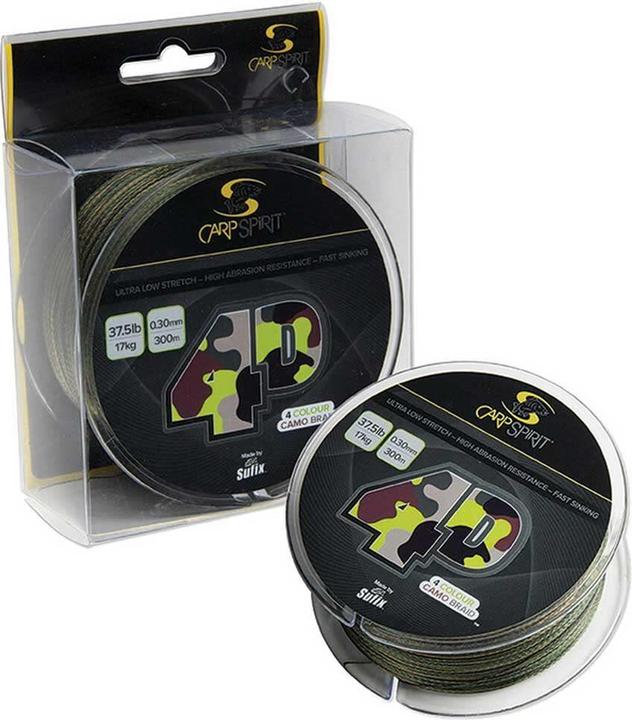 Produktbild Carp Spirit Carpspirit 4D Linie 1000x0,26 mm