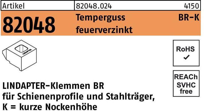 Actual product image Lindapter Lifting clamp for