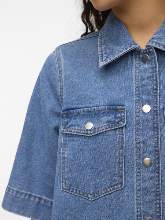 Actual product image Vero Moda VMFENJA Kurzes Kleid Jeanskleid (XS)