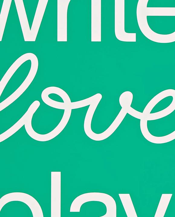 Produktbild Nuuna Graphic L, Write Love Play (22 x 16.5 cm, Gepunktet, Weicher Einband)