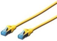 Produktbild Digitus CAT 5e SF-UTP Patchkabel Cu PVC AWG 26/7 Länge 2 m Farbe Gelb (FTP, CAT5e, 2 m)