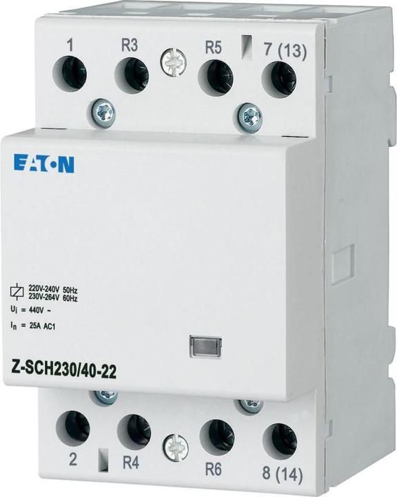 Immagine prodotto Eaton MOE Z-SCH230/40-22 Contattore di installazione 230VAC 40A 2S2Ã