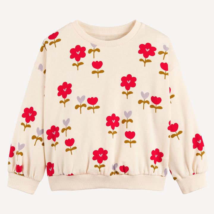 Produktbild La Redoute Collections Sweatshirt mit Blumenmuster (86, 92)