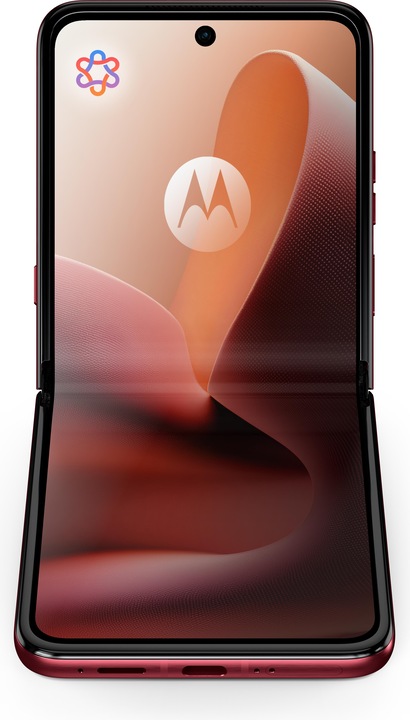 Actual product image Motorola Razr 60 Ultra (512 GB, Pantone Rio Red, 6.96", SIM + eSIM, 50 Mpx, 5G)