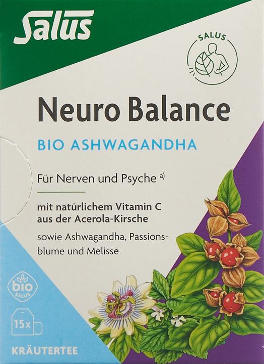 Immagine prodotto Salus Neuro Balance Ashwagandha Tè organico (30 g)