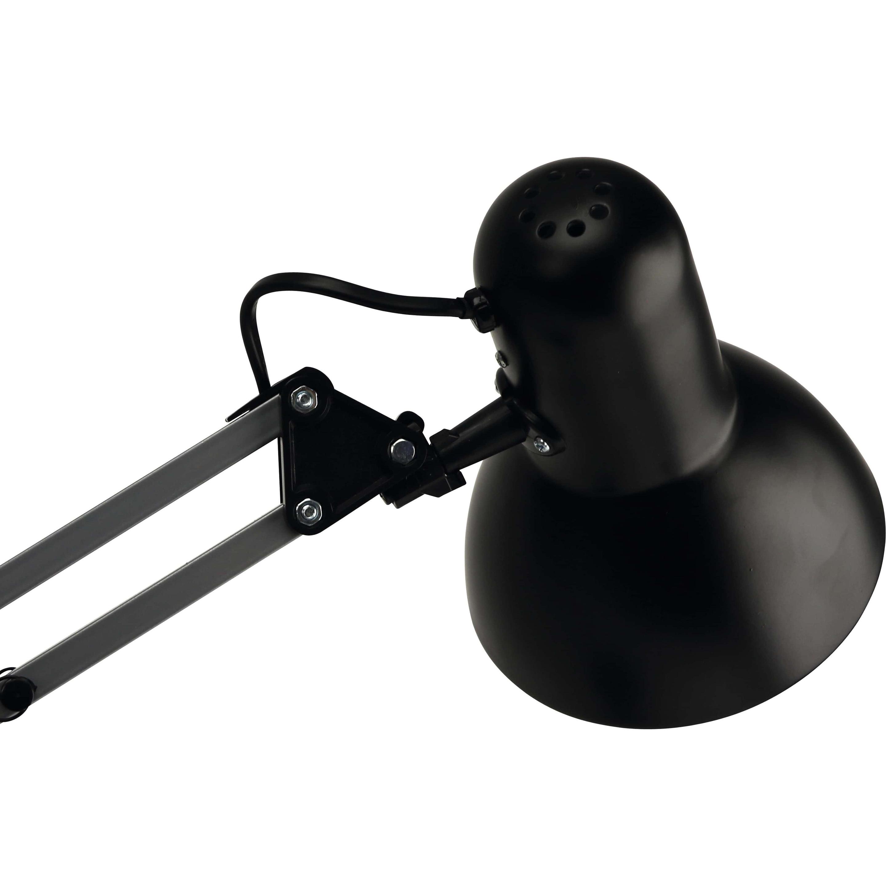 Thumbnail - DayLite, Tischlampe, Schreibtischleuchte HD2429A, Metall, 230V, E27, IP20, schwarz (E27)
