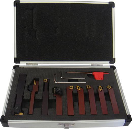 Actual product image Paulimot Turning tool set with indexable inserts, 6 mm, 9-piece (13 mm)
