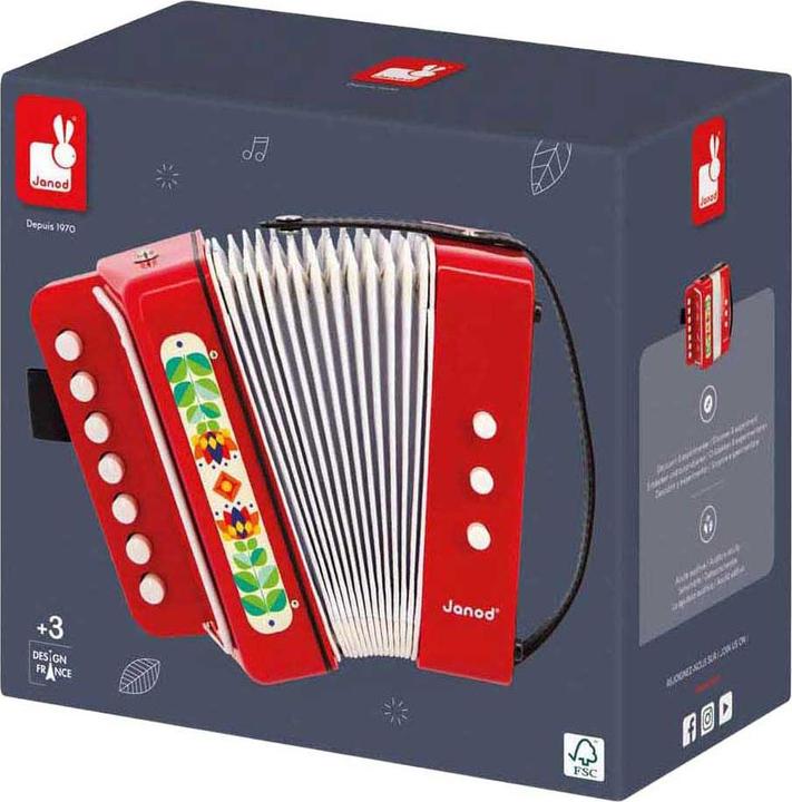 Produktbild Janod Gioia Akkordeon
