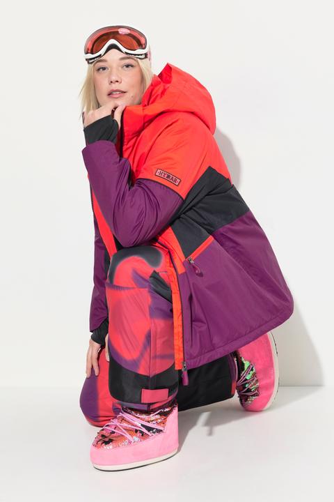 Actual product image Ulla Popken HYPRAR Performance Colorblock Ski Jacket (56)