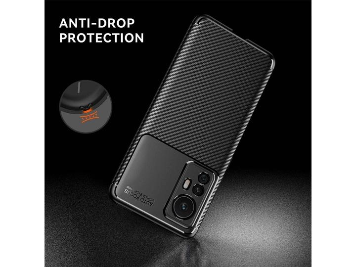 Immagine prodotto Screenguard Custodia Xiaomi 12 Pro Hull Carbon Design TPU (Xiaomi 12 Pro)