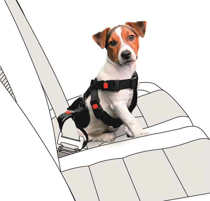 Image du produit Karlie Harnais de sécurité pour voiture en nylon (Chien, Fermeture de sécurité)