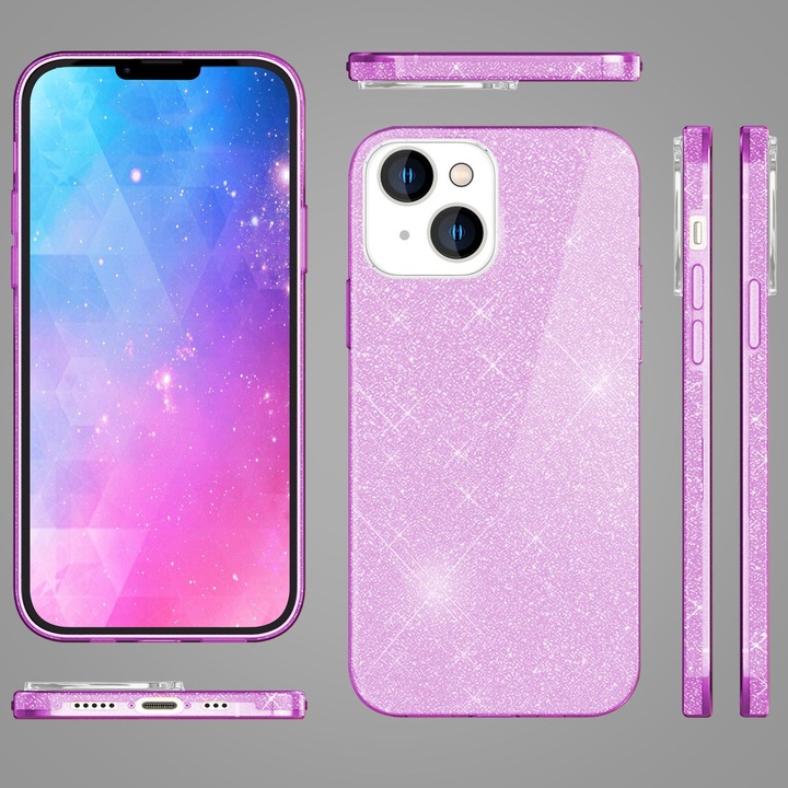 Produktbild Nalia Glitzer Hülle (Apple iPhone 14)