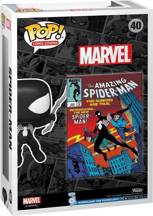 Produktbild Funko Marvel POP! Comic Cover Vinyl Figur Amazing Spider-Man #252 9 cm