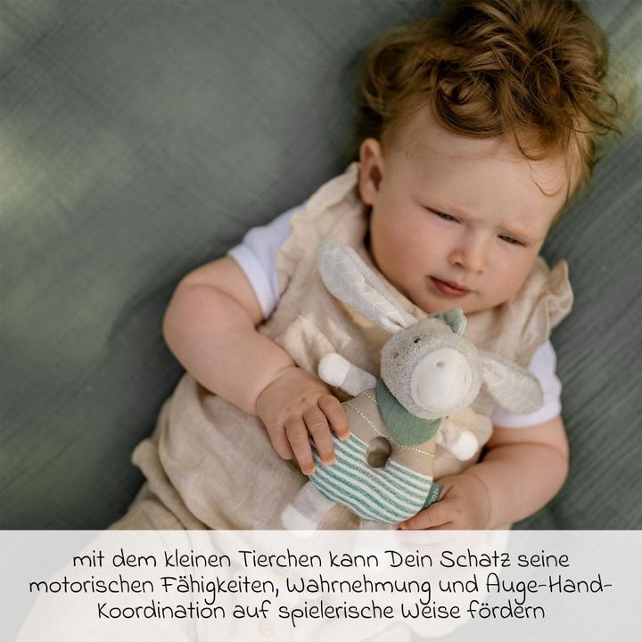 Produktbild Fehn Rasseln & Greiflinge Ring-Greifling mit Rassel - Esel