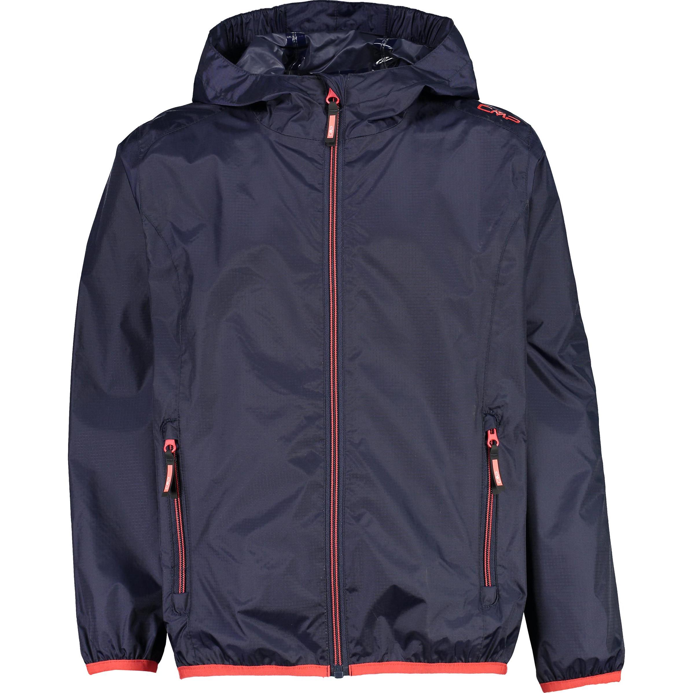CMP Campagnolo, Mädchen, Jacke, Girls Fix Hoodie (128), Blau, 128