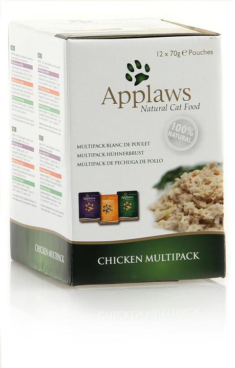 Applaws Multipack de poulet (Adulte, 12 pcs, 840 g)