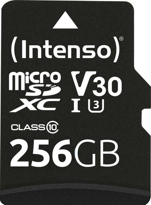 Produktbild Intenso UHS-I Professional (256 GB, microSDXC, U3, UHS-I)