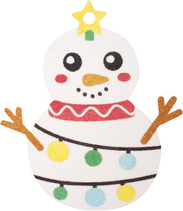 Actual product image Jovi Play&Fun Sand Painting Kit Christmas