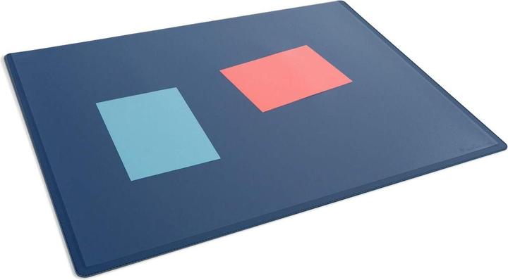 Actual product image Durable 723307 Desk pad dark blue (W x H) 650 mm x 500 mm (50 x 65 cm)