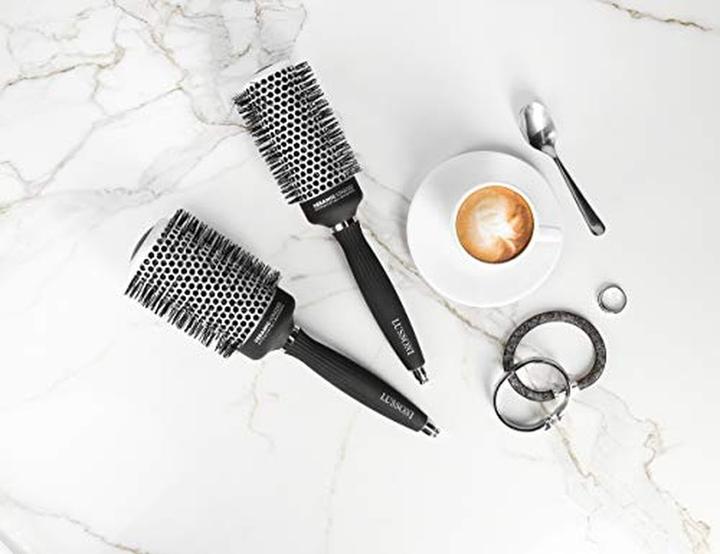 Immagine prodotto Lussoni Spazzola Hr C&S Rotonda Argento Styling 53mm