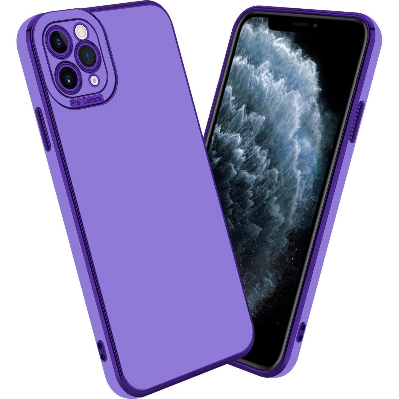 Thumbnail - Cadorabo TPU Hülle mit Kameraschutz für Apple iPhone 11 PRO MAX (Apple iPhone 11 Pro Max), Smartphone Hülle, Violett