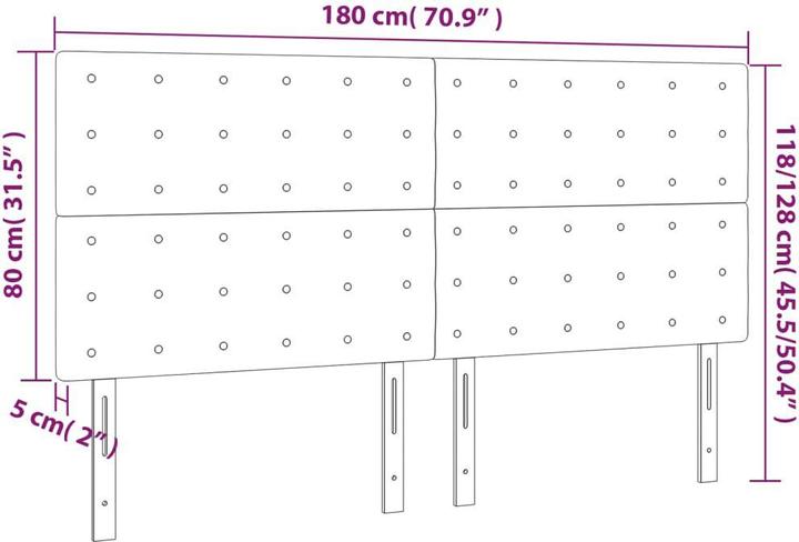 Image du produit VidaXL Raiden (180 x 5 x 128 cm)