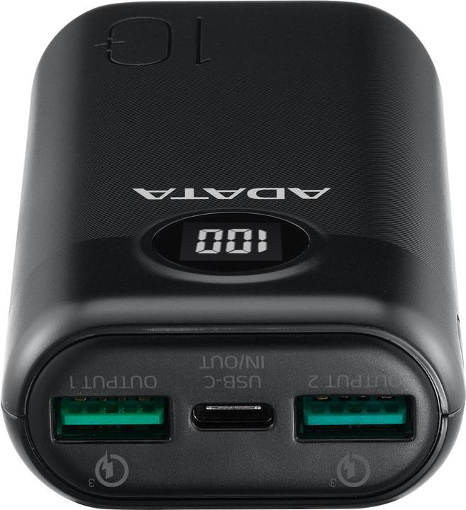 Actual product image Adata Power Pack P10000QCD (10000 mAh, 22.50 W, 37 Wh)