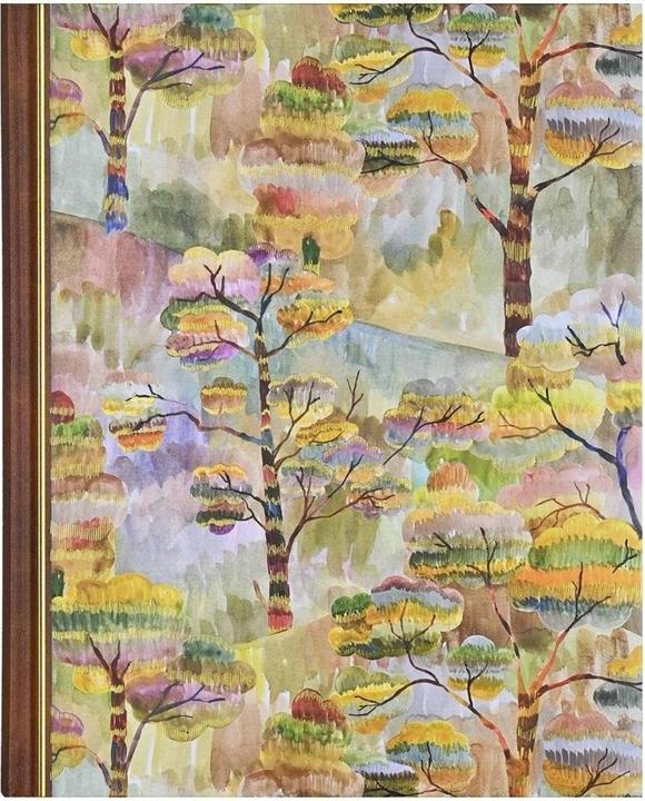Produktbild Grosses Aquarellwald-Notizbuch (Speziallineatur, Harter Einband)