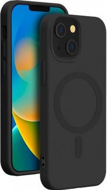 Produktbild Bigben Soft Case mit MagSafe Handy-Cover für Apple iPhone 15 schwarz (Apple iPhone 15)