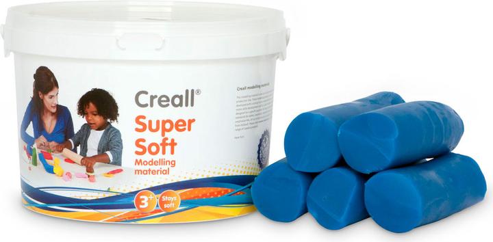 Produktbild Creall Supersoft klei Blauw, 1750gr.