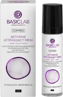 Produktbild BasicLab Aktive Lifting-Pflege für Gesicht, Hals und Dekolleté (50 ml, Nachtcreme)