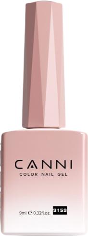 Actual product image Canni Light pink semi-transparent (9159 Light pink semi-transparent, UV gel varnish)