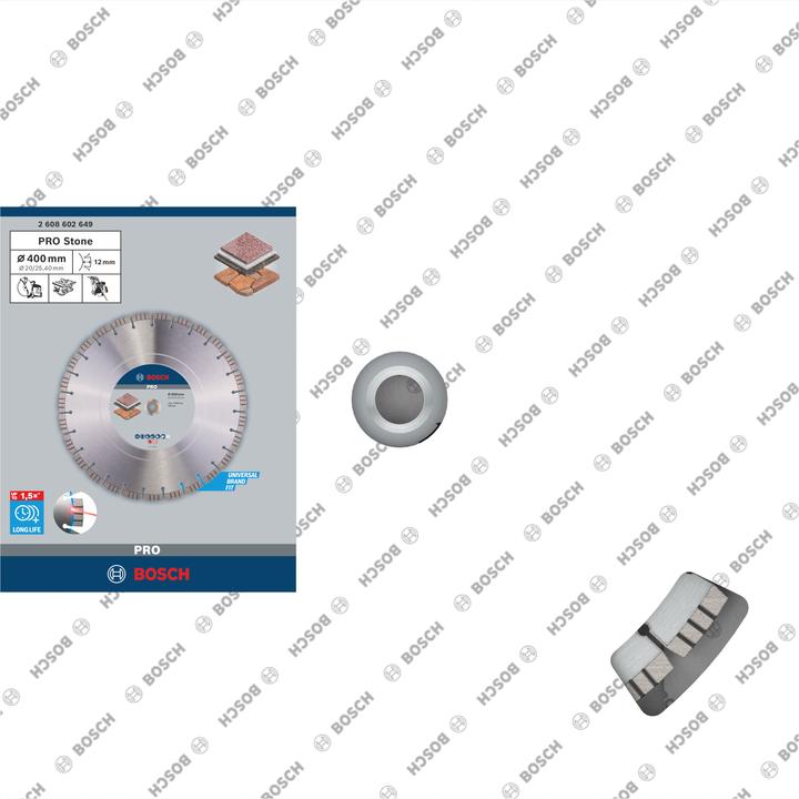Produktbild Bosch Professional Zubehör PRO Stone Diamanttrennscheibe, 400 x 20/25,4 mm