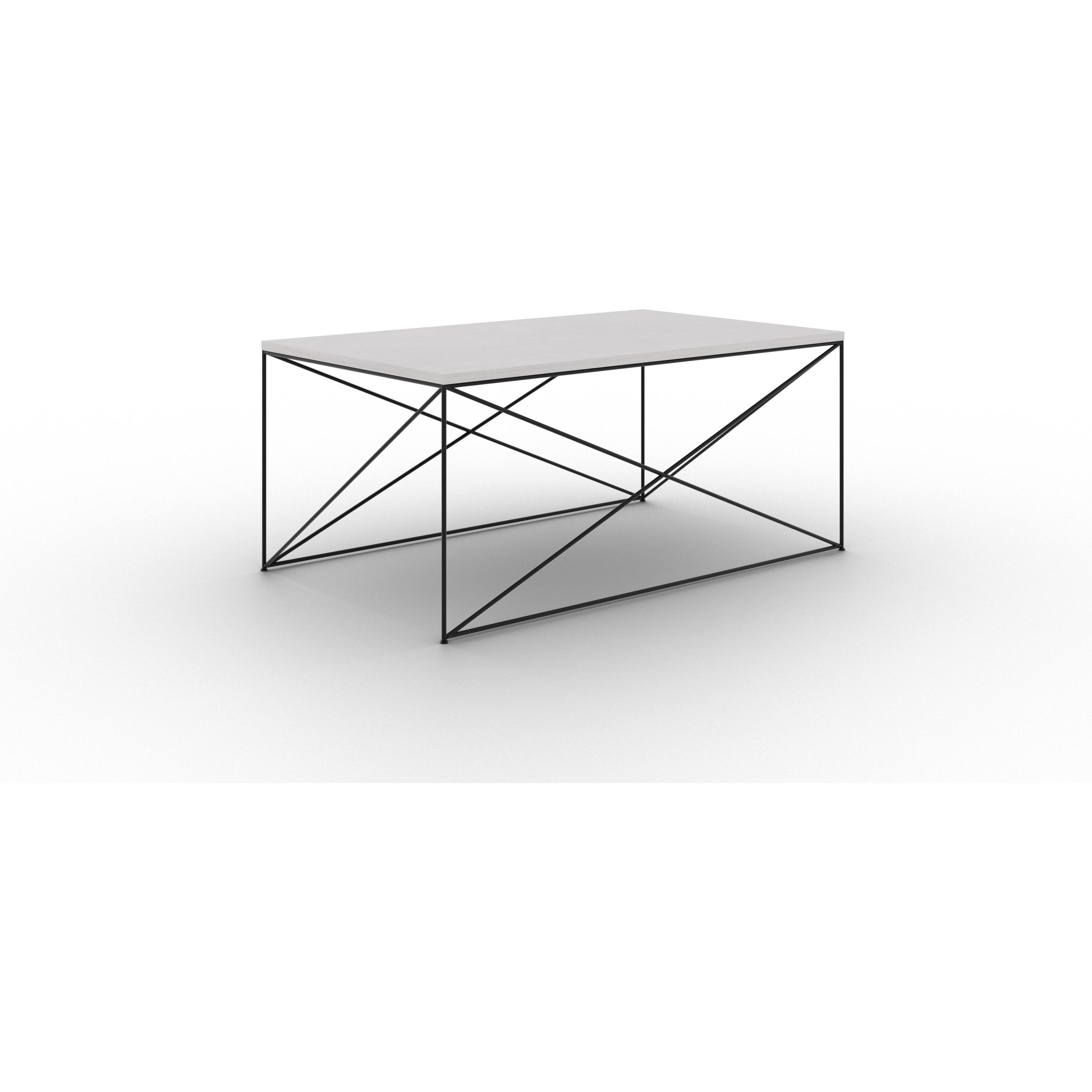 ADRK Furniture, Couchtisch + Beistelltisch, Dante (60 x 100 x 43 cm)