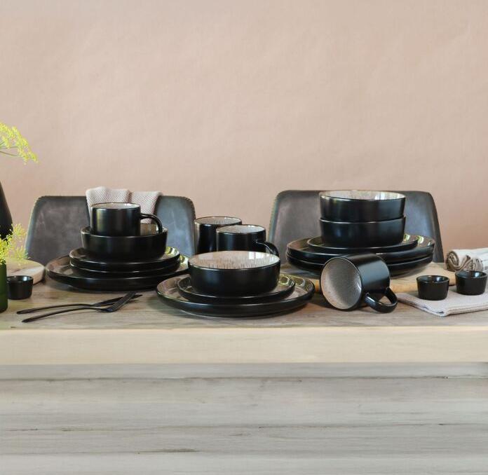 Actual product image CreaTable Nordic Fjord crockery set, 16-piece, for 4 people (16 pcs.)